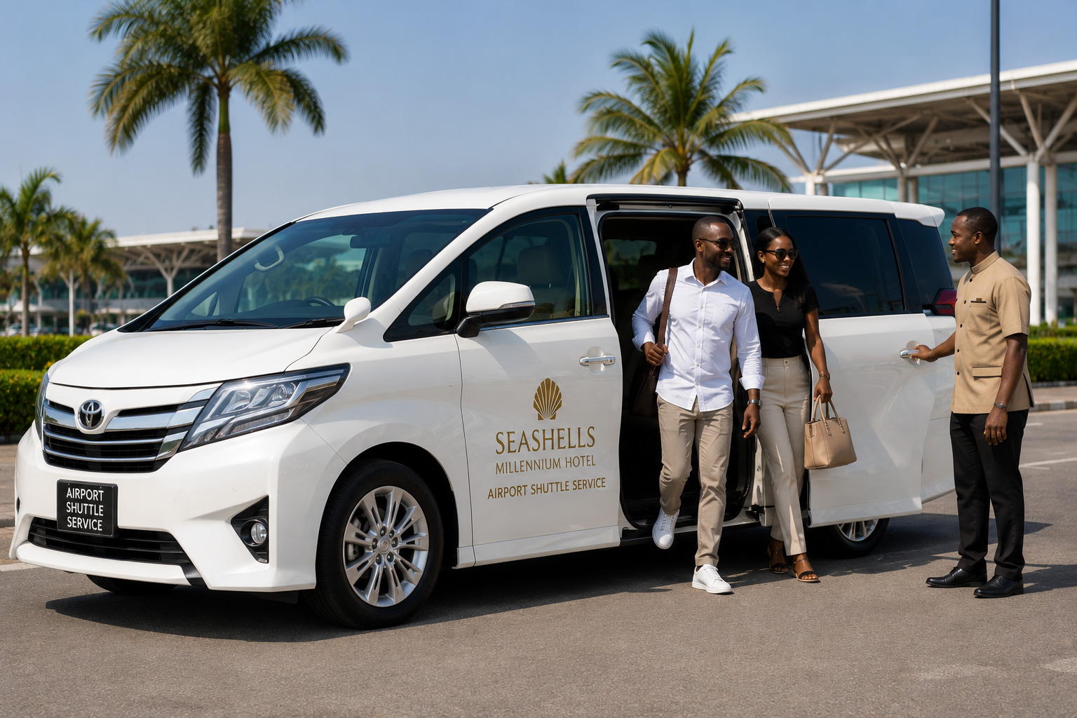 seashells hotel airport shuttle services